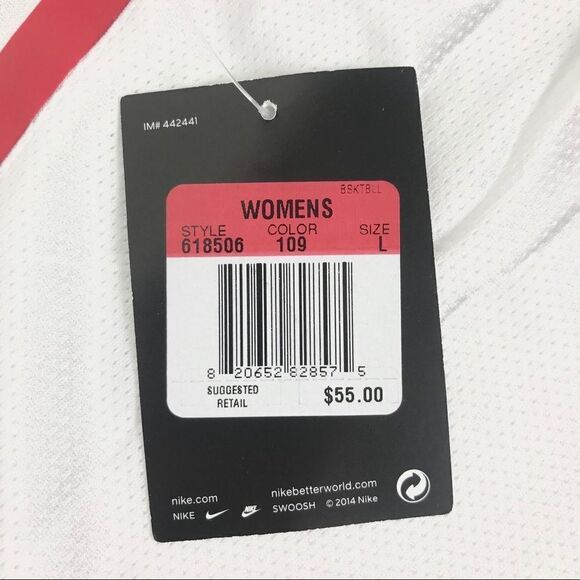 -Nike Basketball Shirt NWT L - Picture 6 of 6